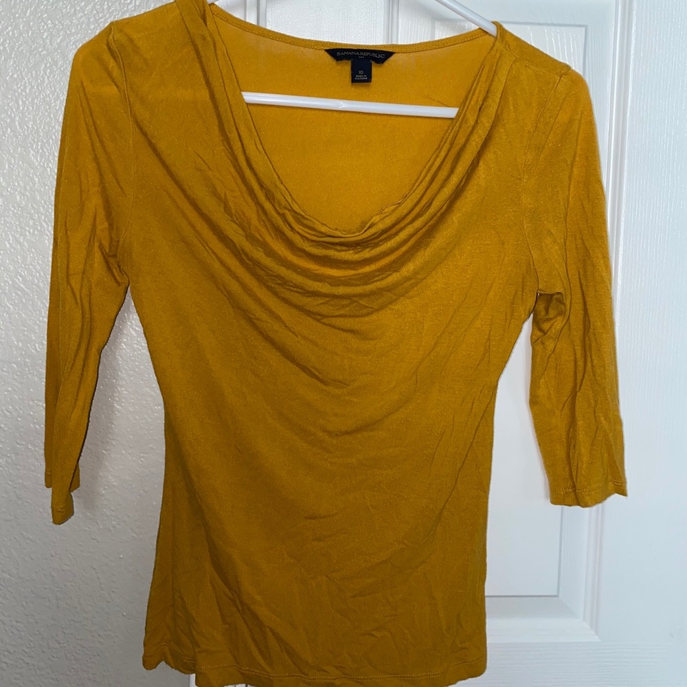 Banana republic three quarter sleeve!